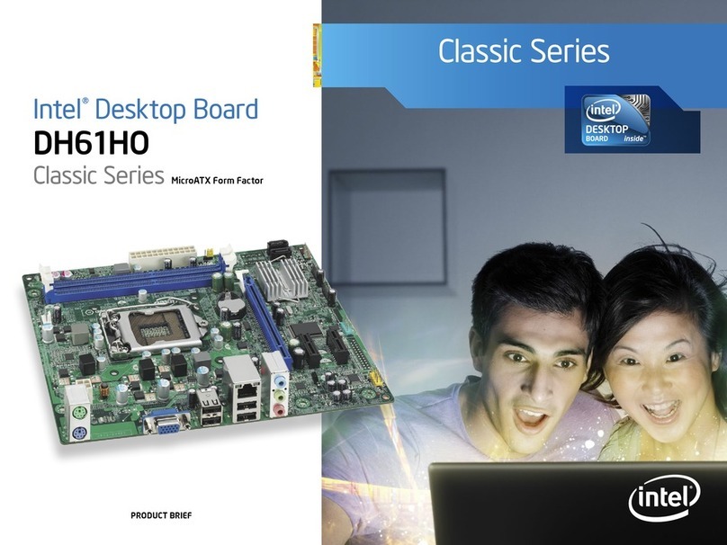 Intel DH61HO Reference guide