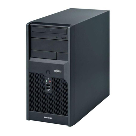 Fujitsu ESPRIMO P2560 User manual