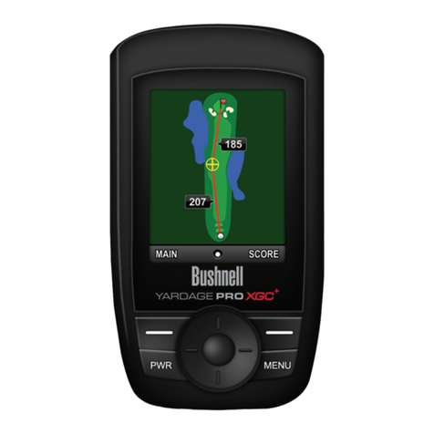 Bushnell Yardage Pro XGC+ User manual