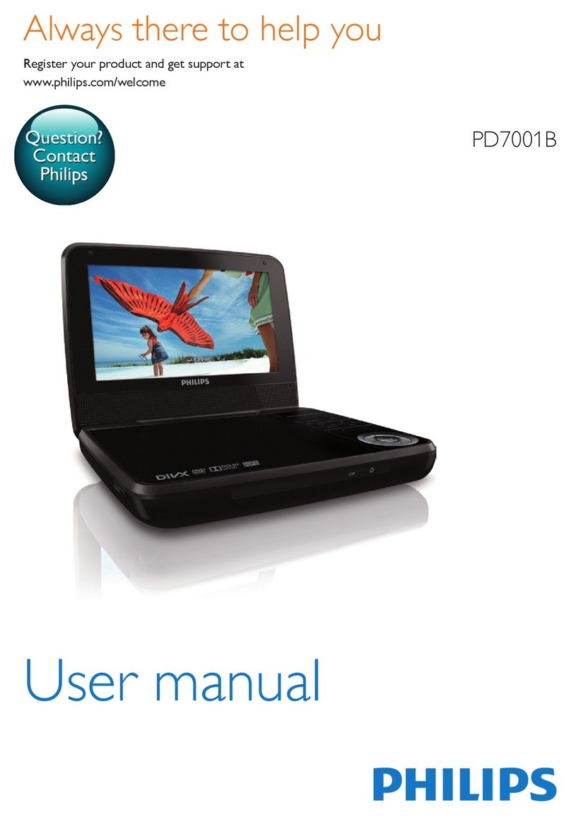 Philips PD7001B user manual