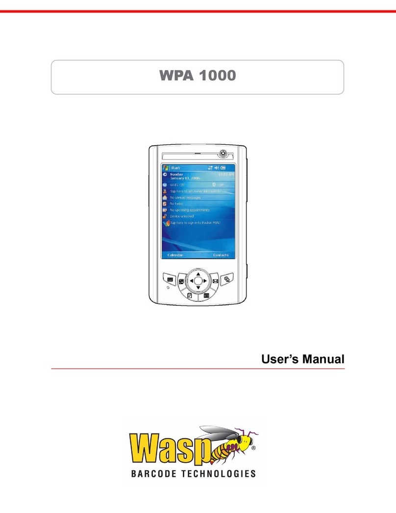 Wasp WPA1000 User manual