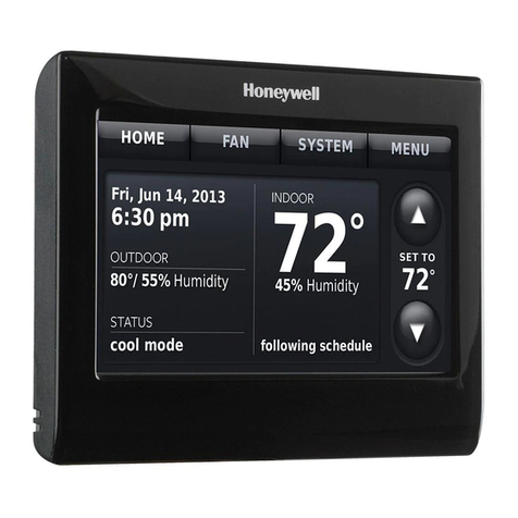 Honeywell RTH9590 User manual