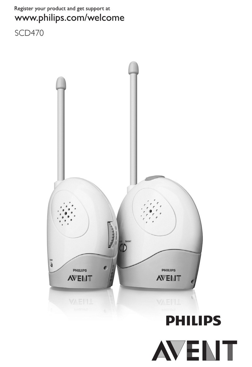 Philips AVENT SCD470 User manual