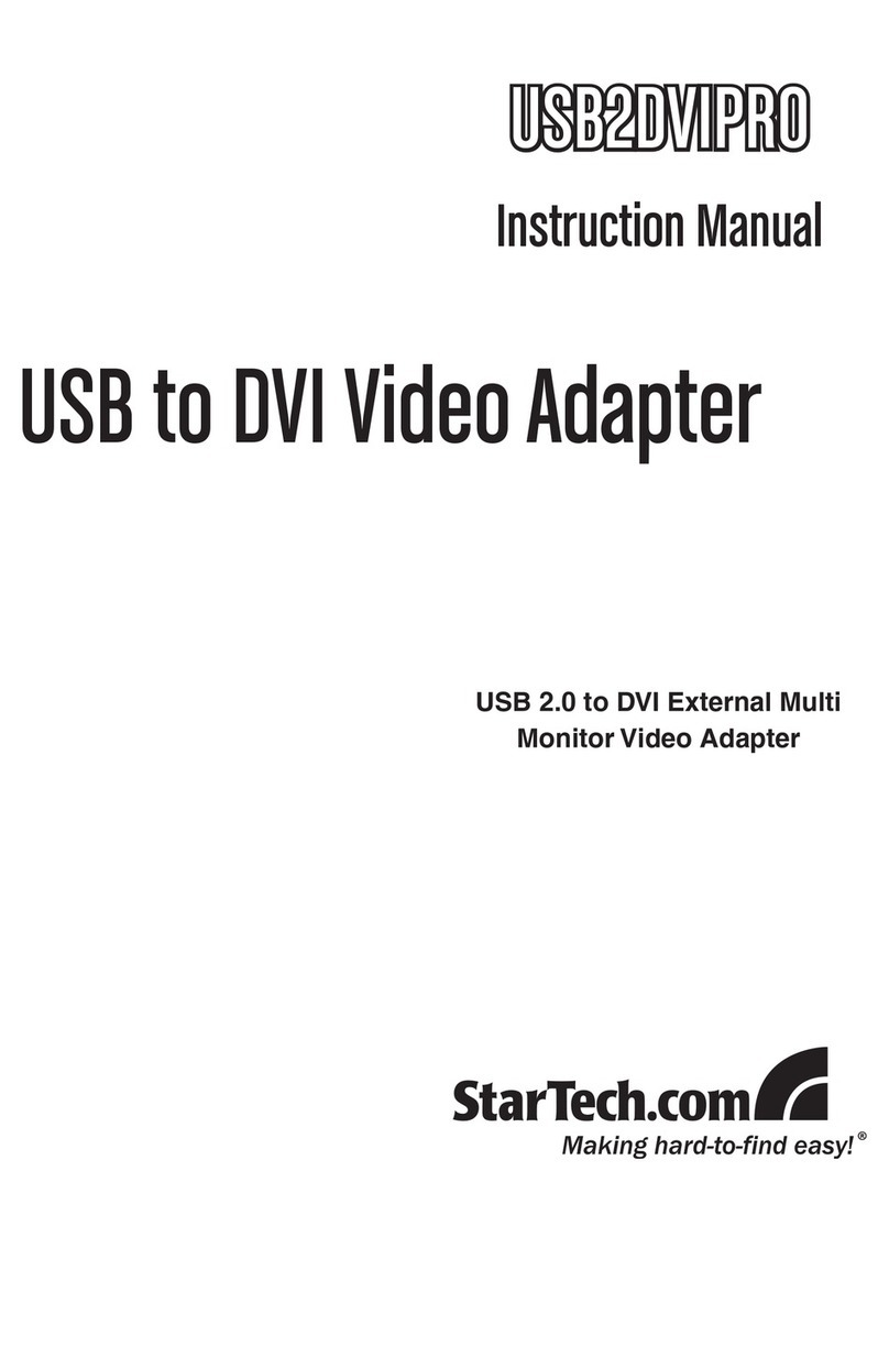 StarTech.com USB2DVIPRO User manual