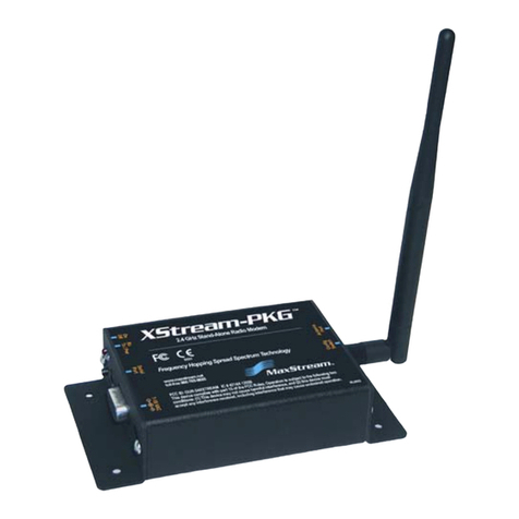 MaxStream XStream-PKG-R RS-232 User manual