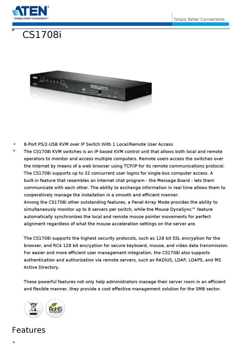 ATEN CS1708i User manual