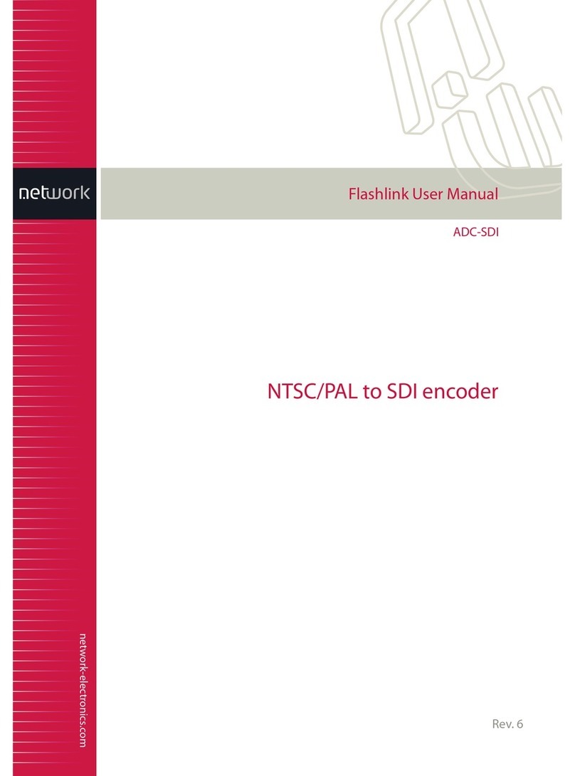 Network Electronics ADC-SDI User manual