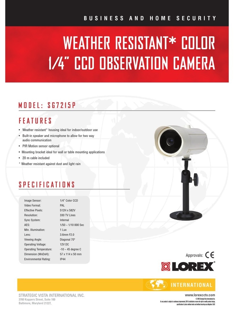 Lorex SG7215P User manual