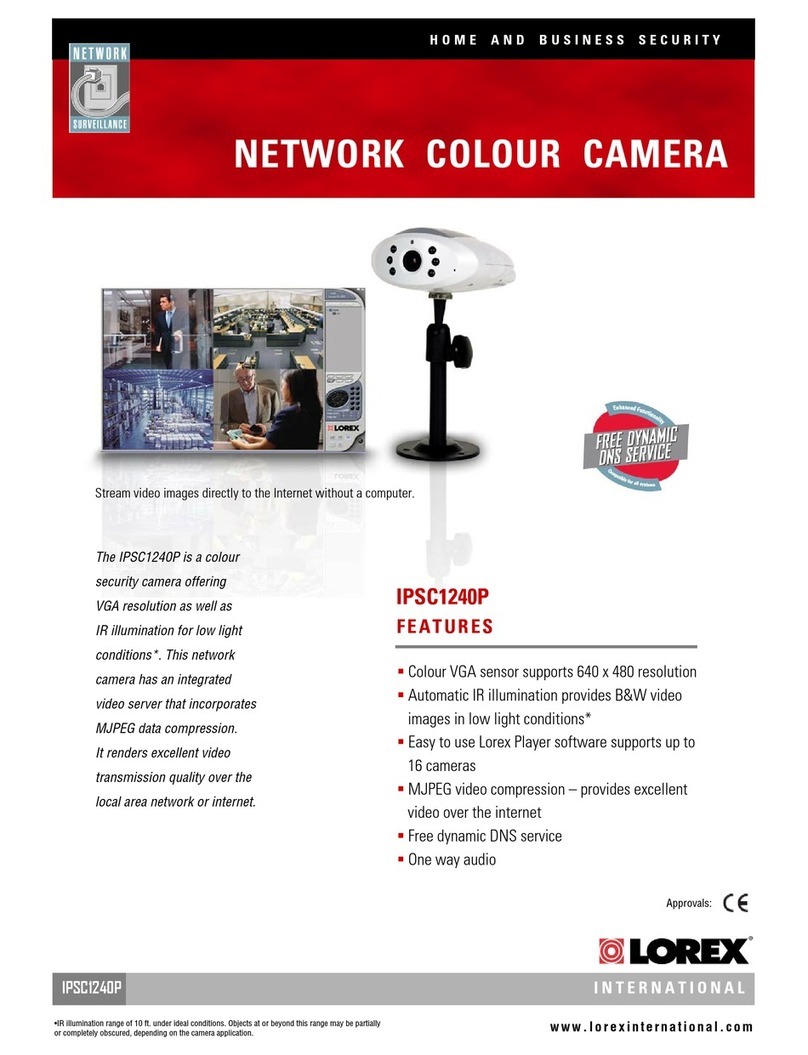 Lorex IPSC1240P Specifications