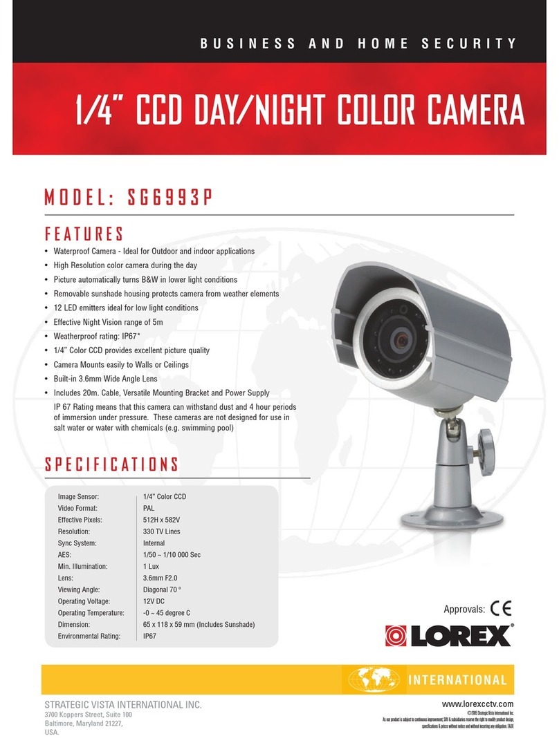 Lorex SG6993P User manual