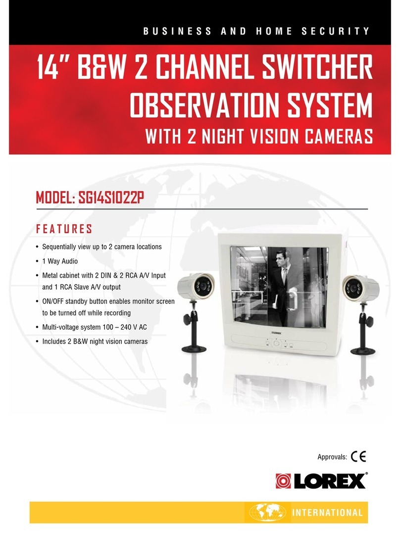 Lorex SG14S1022P User manual