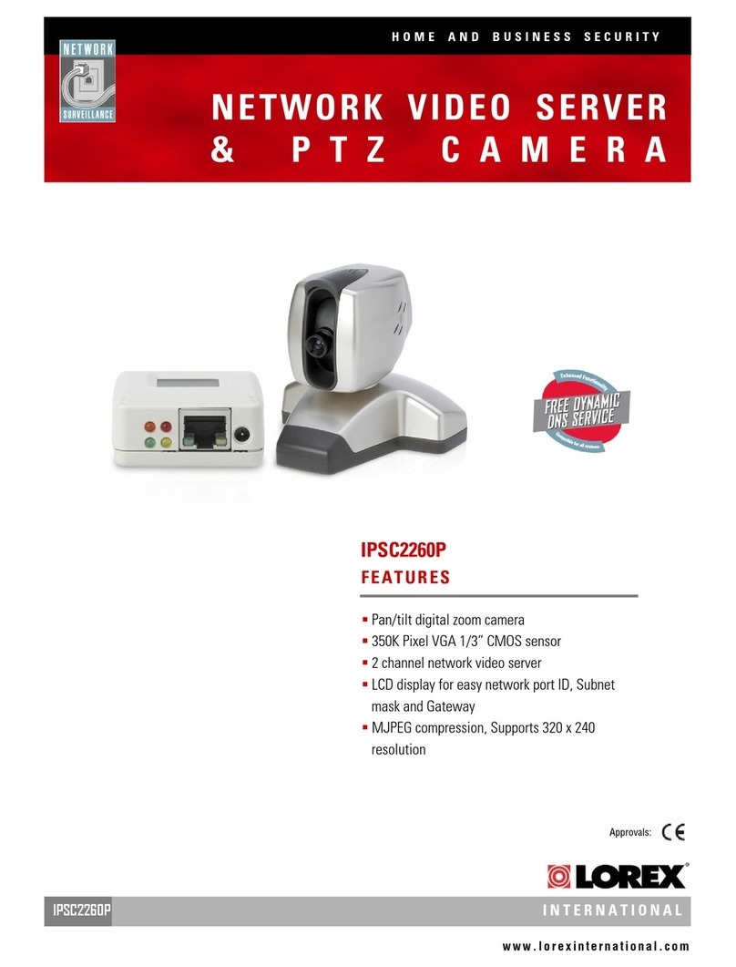 Lorex IPSC2260P User manual