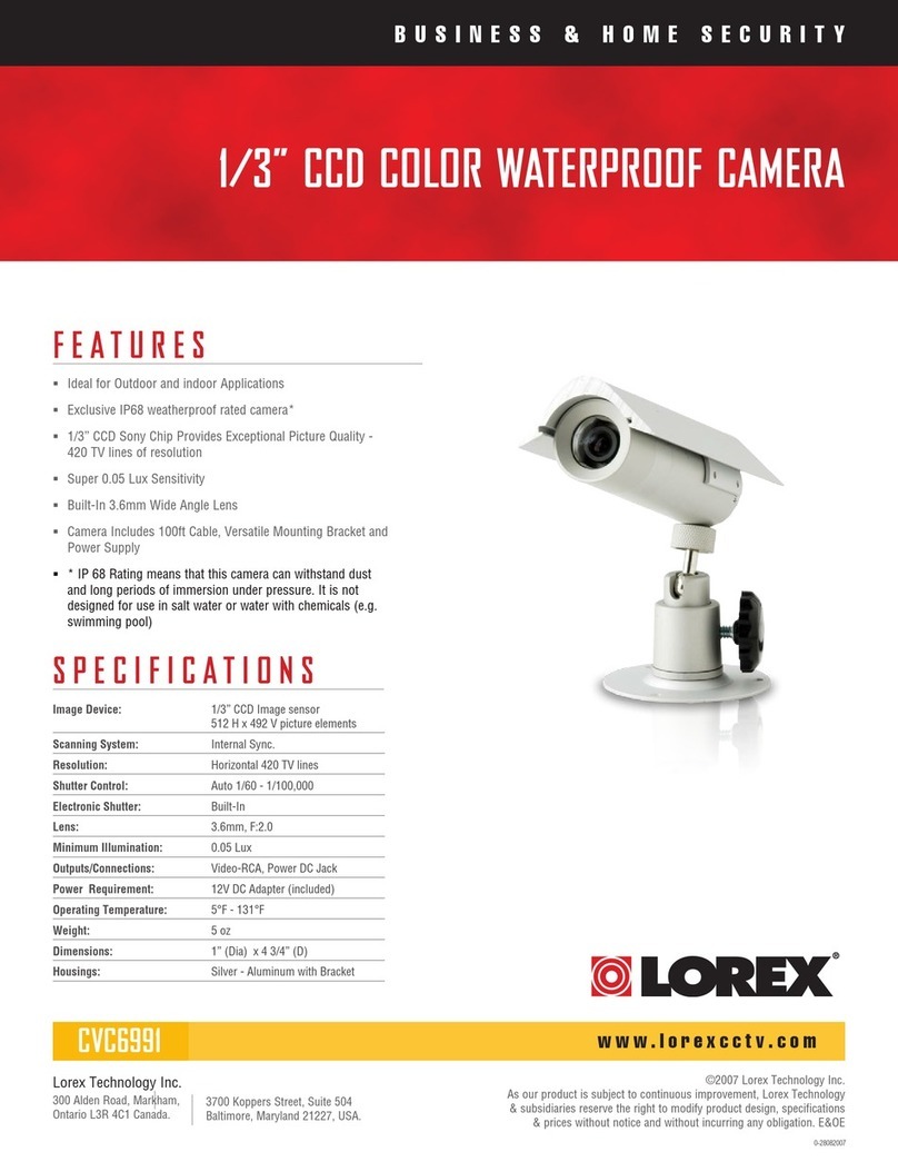 Lorex CVC6991 User manual