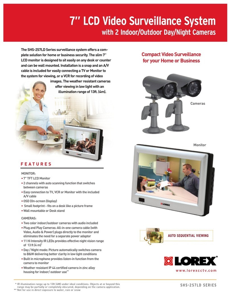 Lorex SHS-2S7LDP series User manual