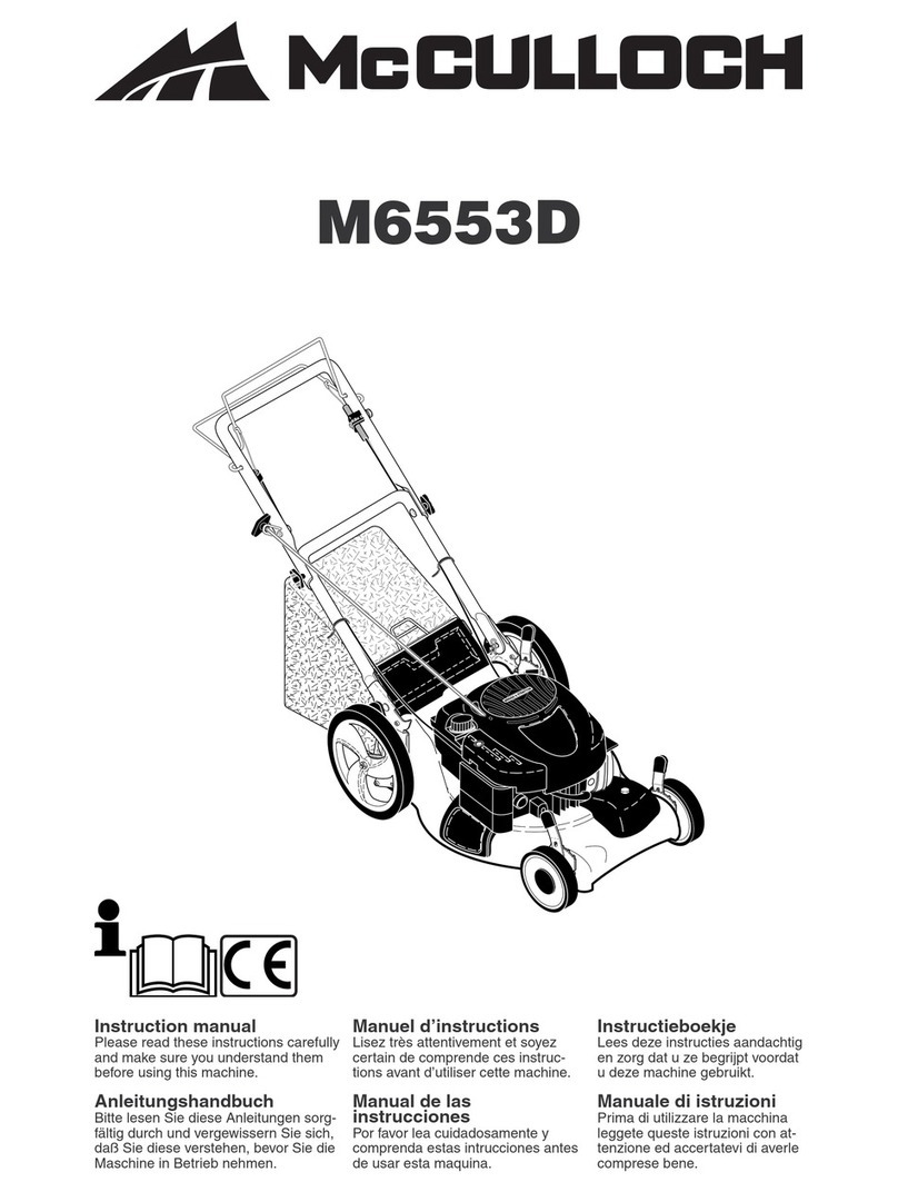 McCulloch M6553D instruction manual