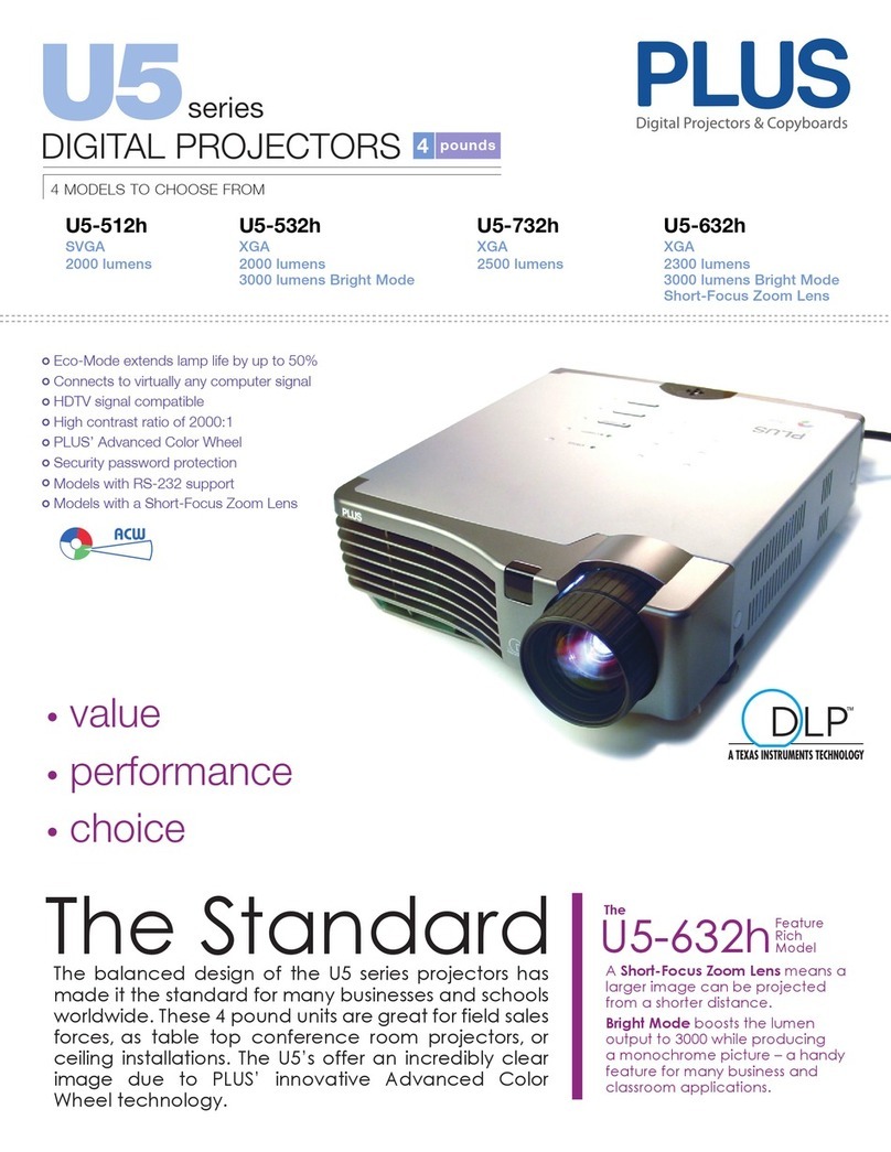 PLUS Vision U5-512h User manual