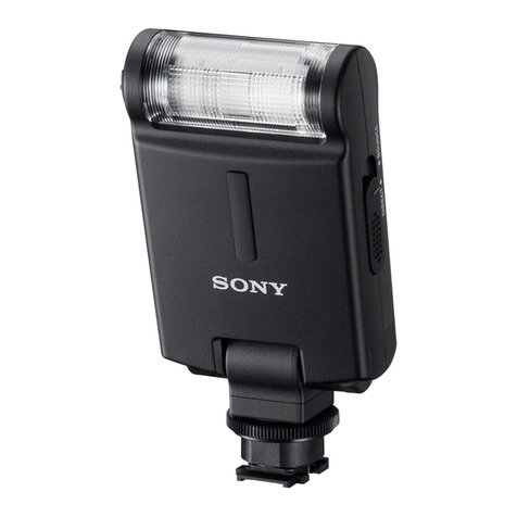 Sony MI Shoe HVL-F20M User manual