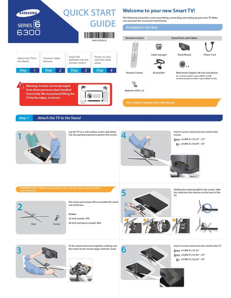 Samsung LED 6300 Series User manual