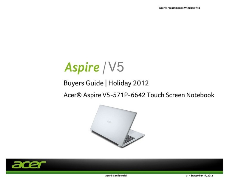 Acer Aspire V5-571P-6642 User manual