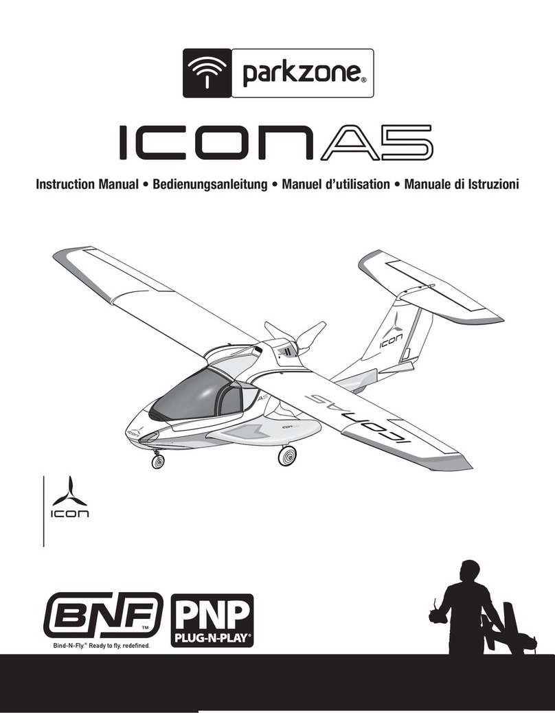 PARKZONE ICONA5 instruction manual