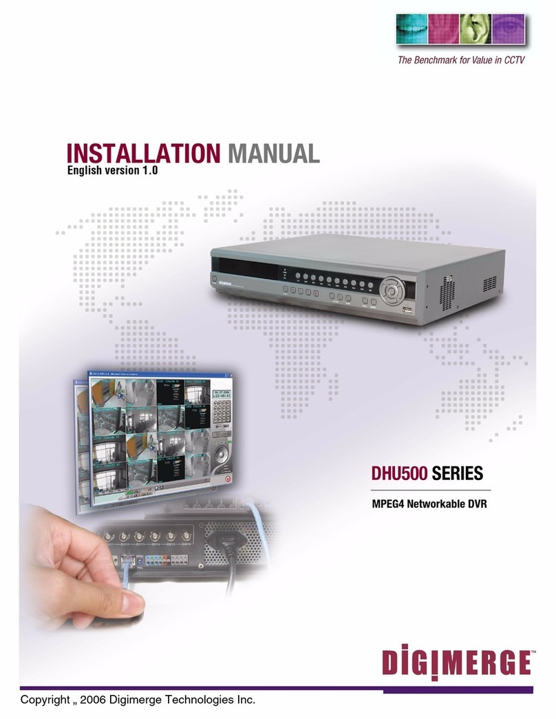 Digimerge DHU500 User manual