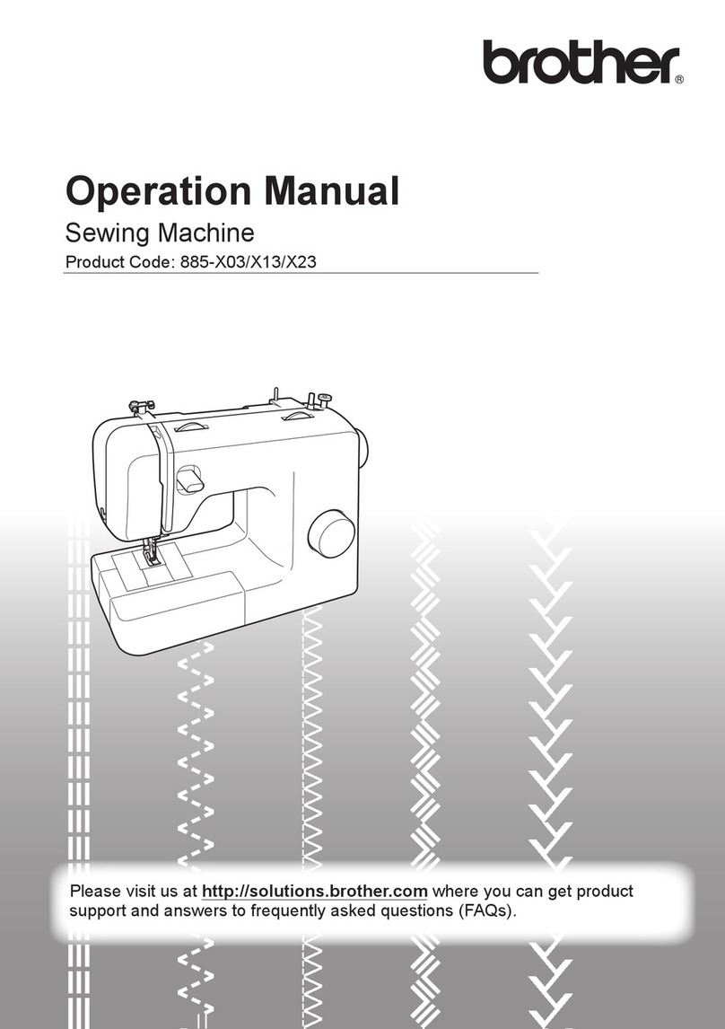 Brother 885-X03 User manual