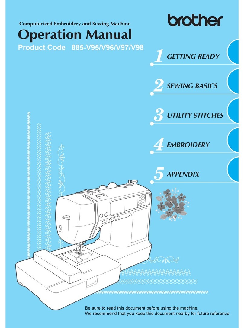 Brother 885-V95 User manual