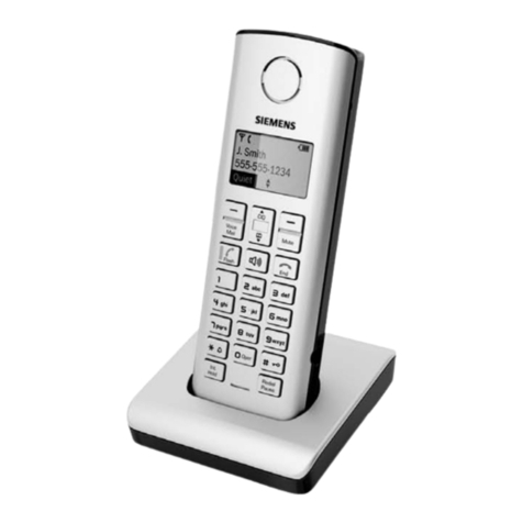 Siemens Gigaset A18H User manual