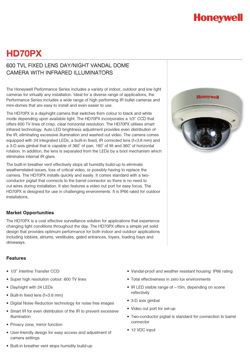 Honeywell HD70PX User manual