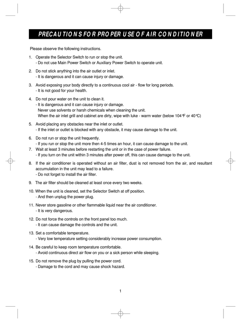 Daewoo DWC-052CAL User manual