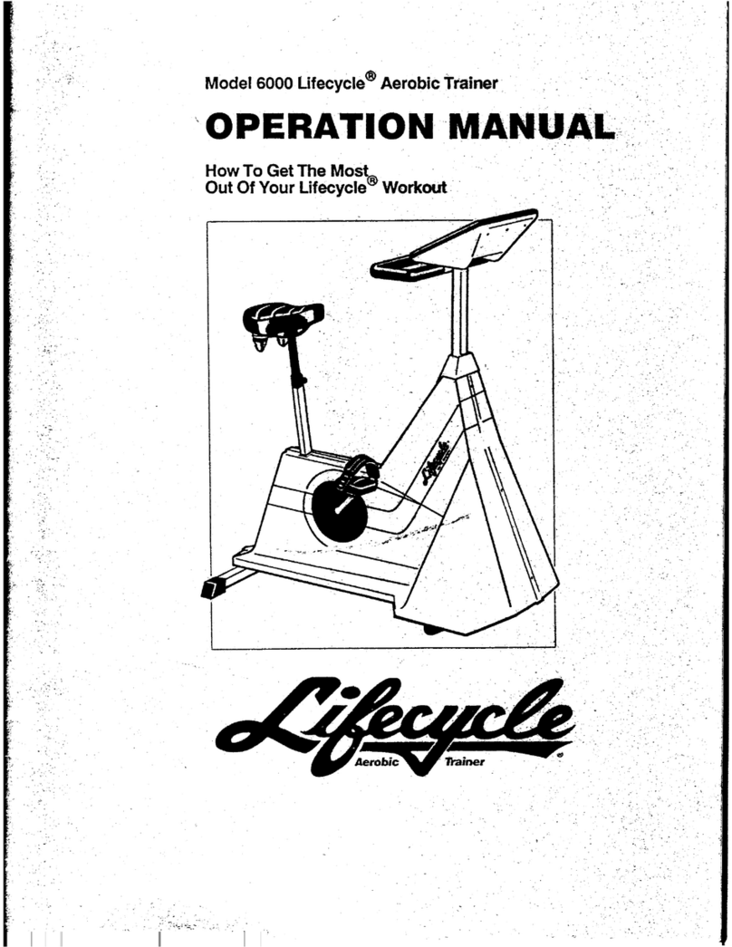 Lifecycle 6000 Operation manual