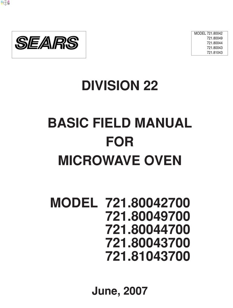 Sears 721.80042 Installation guide Sears 721.80042 Installation guide