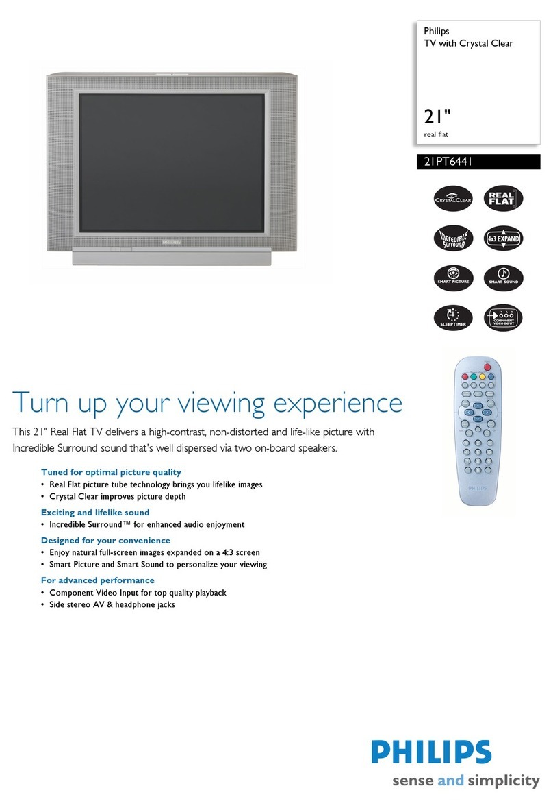 Philips 21PT6441 User manual