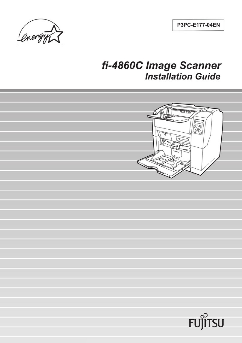 Fujitsu fi-4860C User manual Fujitsu fi-4860C User manual