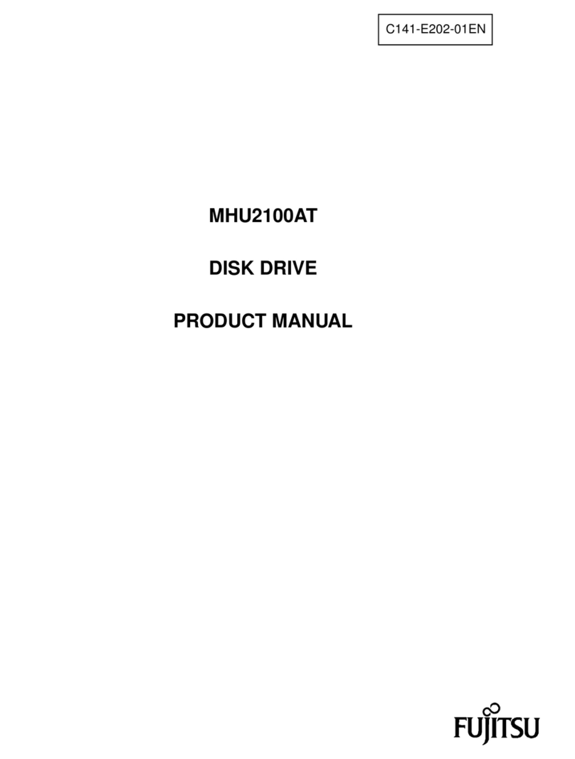 Fujitsu MHU2100AT User manual Fujitsu MHU2100AT User manual