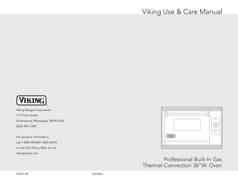 Viking F20517 Use & care manual