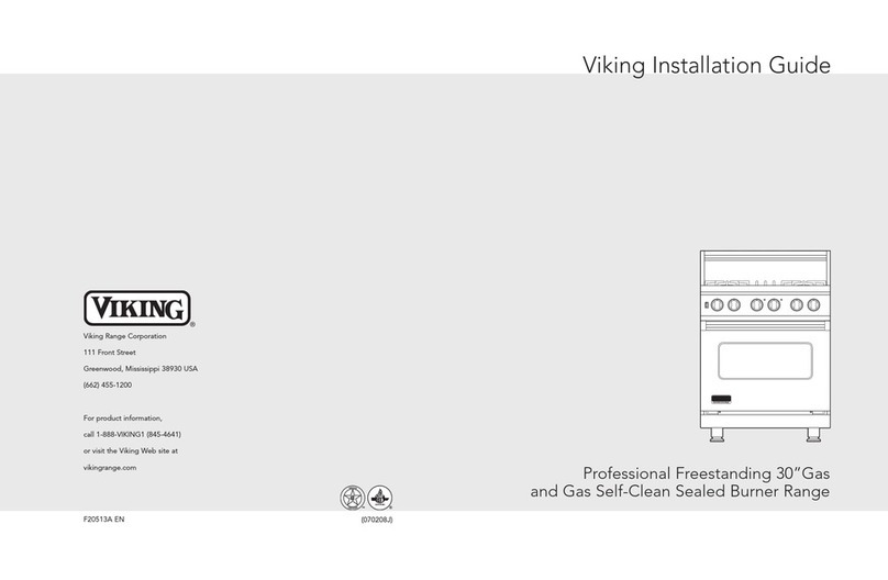 Viking F20513A installation guide