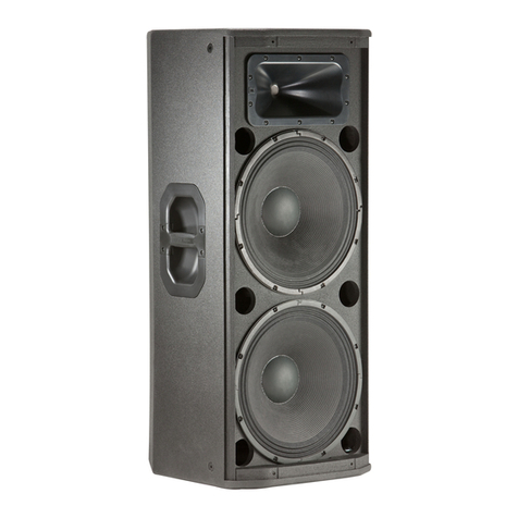 JBL PRX425 Technical manual