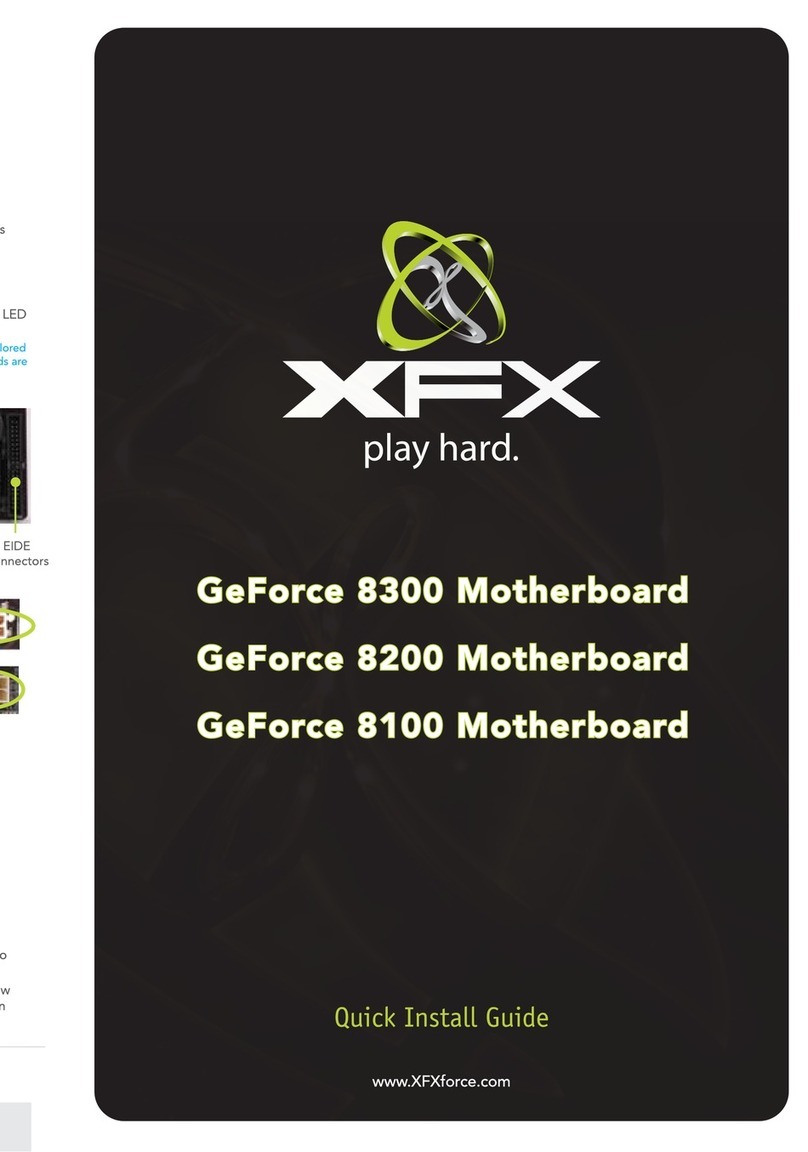 XFX GeForce 8300 User manual
