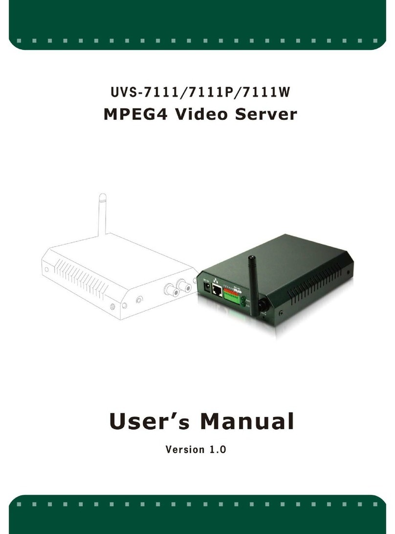 Active Thermal Management UVS-7111P user manual