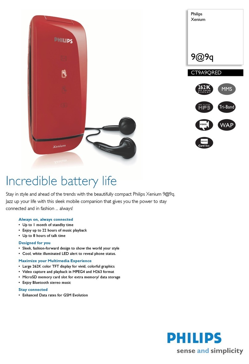Philips CT9A9QRED User manual