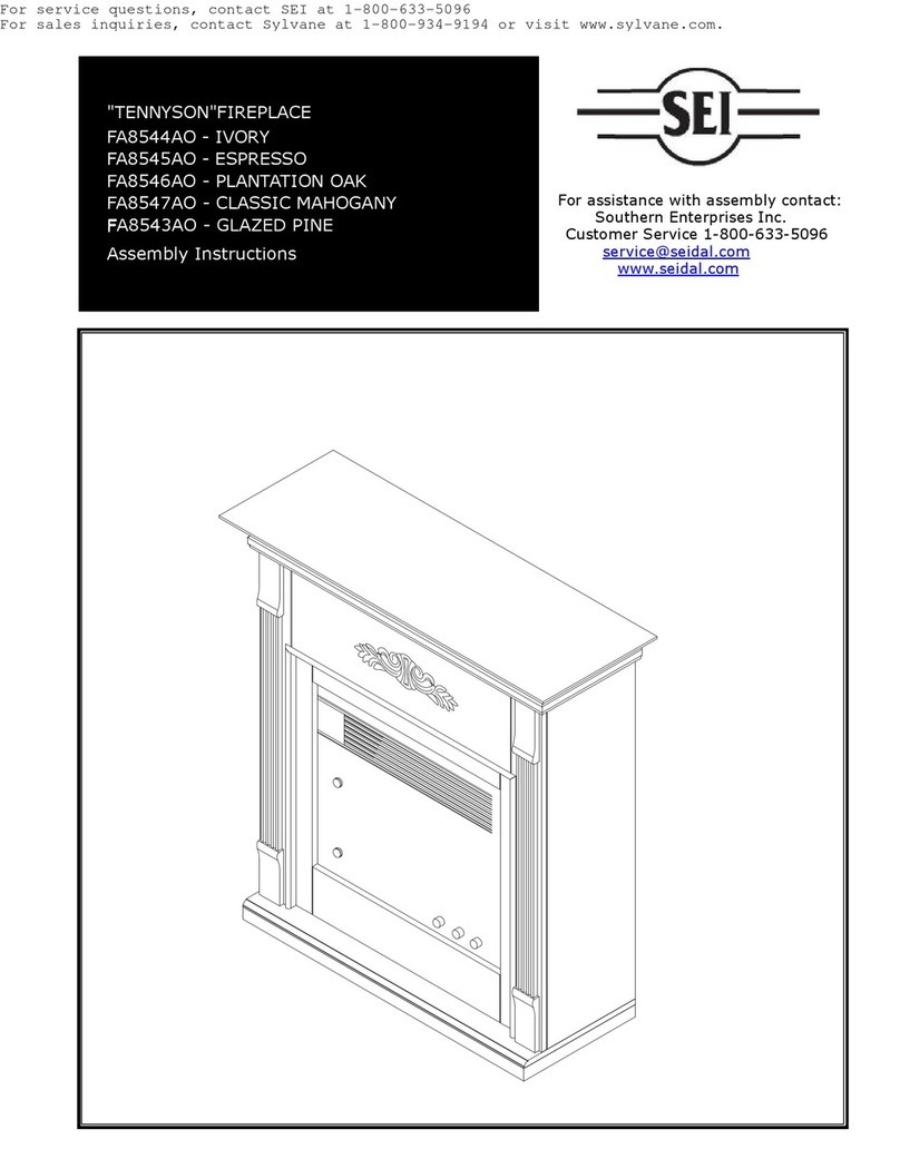 SEI TENNYSON FA8544AO User manual