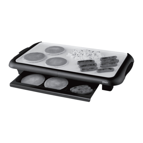 Oster DuraCeramic CKSTGRFM18WM-ECO User manual