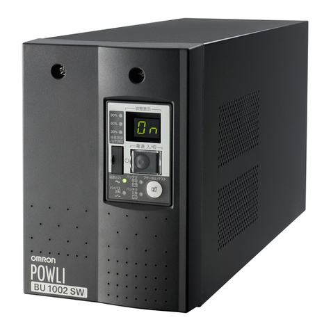 Omron Powli BU3002SW instruction manual