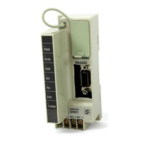 Omron SYSMAC SRM1-V2 Operation manual