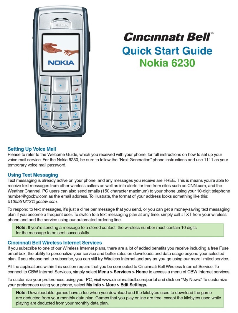 Nokia 6230 User manual