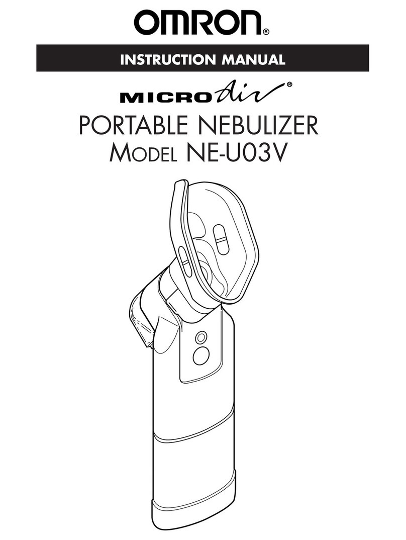 Omron MicroAir NE-U03V User manual