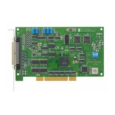 Advantech PCI-1710U User manual