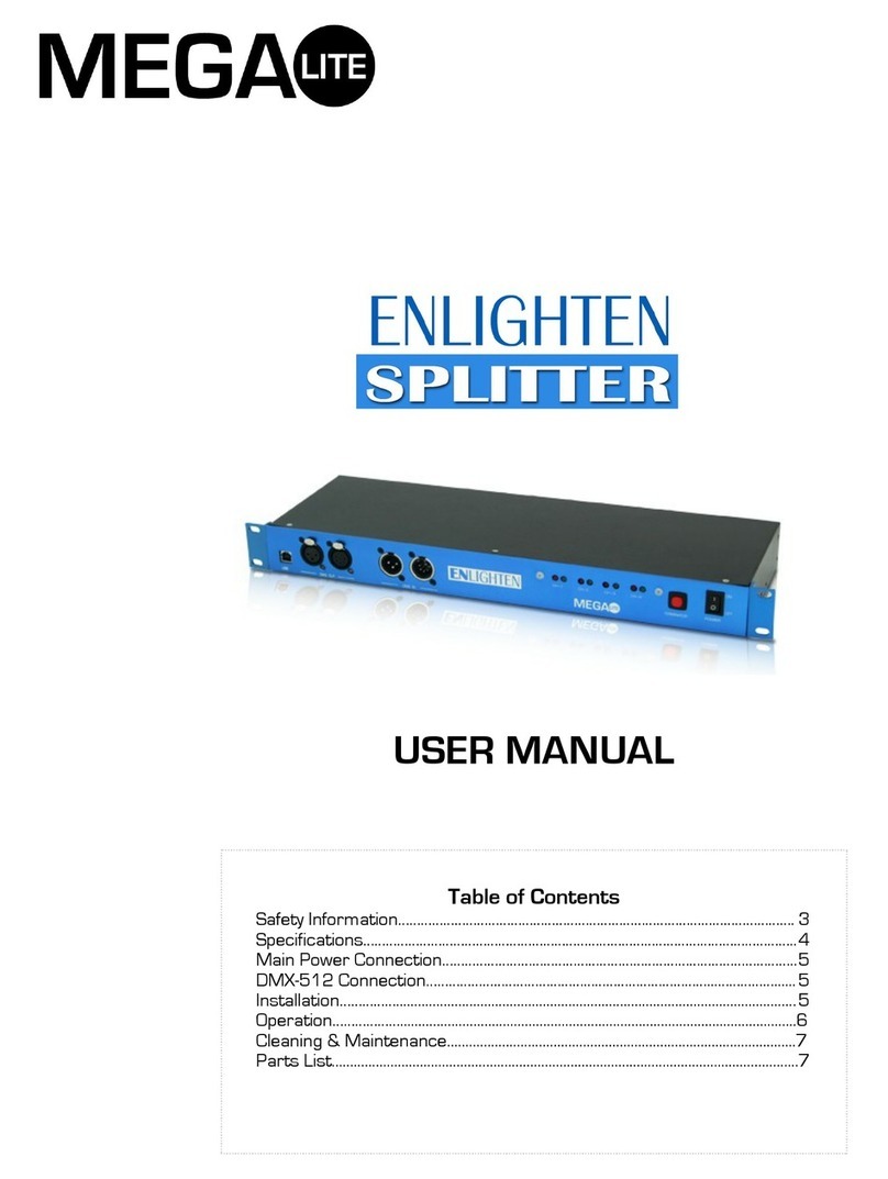 MegaLite MC1040 user manual