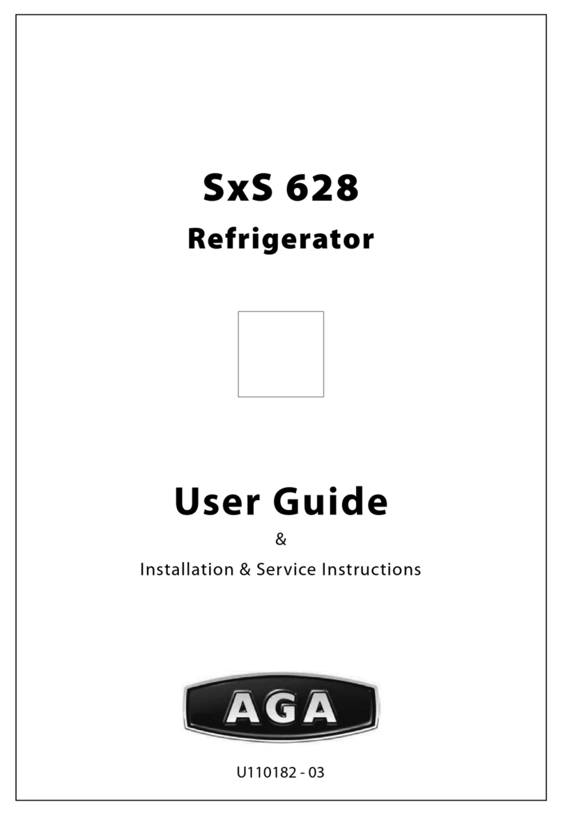 AGA SxS 628 User manual